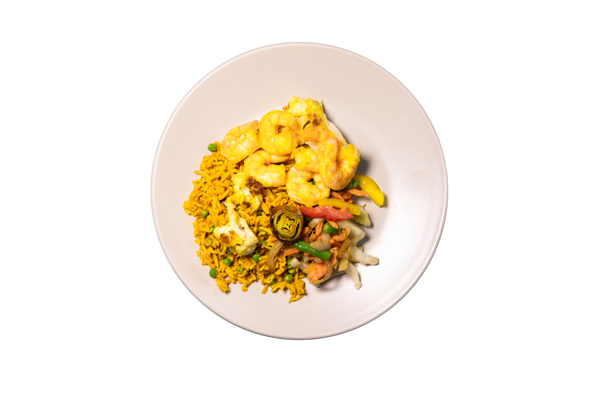 Gamba biryani